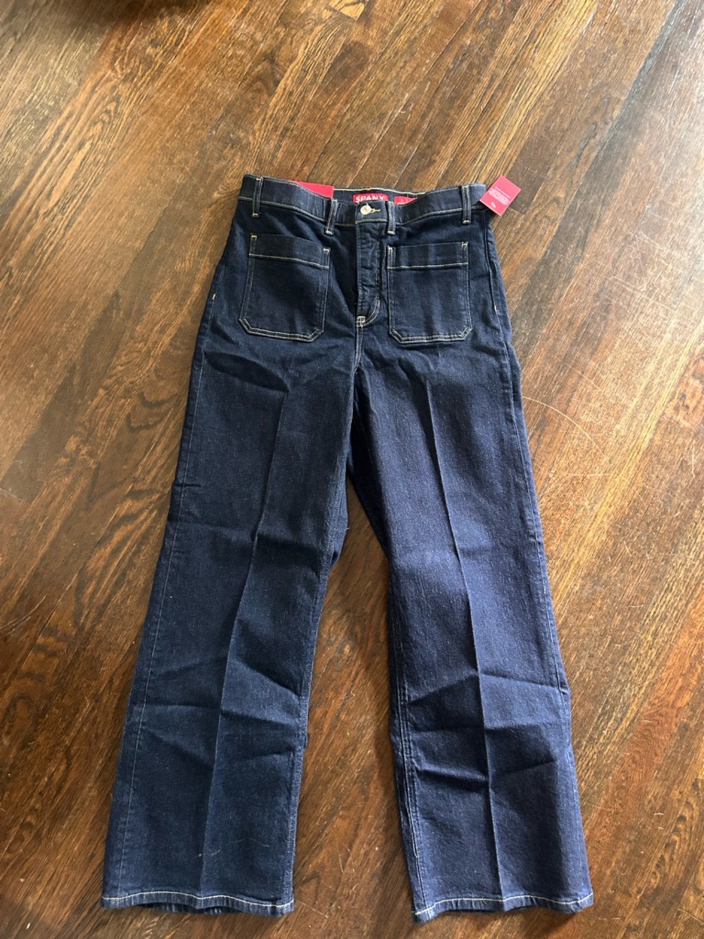 SPANX New With Tags Wide Leg Jeans